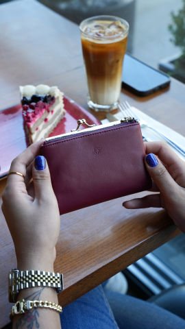 Kremlin Kadın Cüzdan - Bozuk Para Bölmeli / Bordo