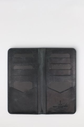 Naturel Köln Siyah Deri Portföy Cüzdan