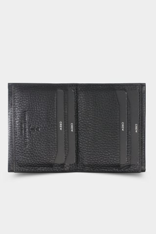 Full Black Hakiki Deri Lyon Cüzdan