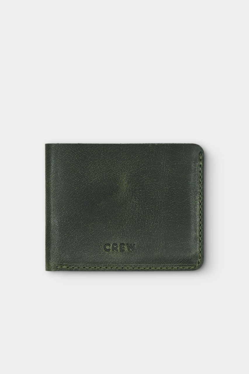 Hakiki Deri El Yapımı Camden Yeşil Erkek Cüzdan