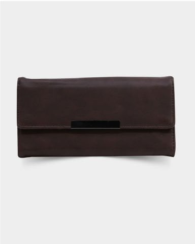 Brüksel Kadın Portföy Cüzdan /Kahverengi